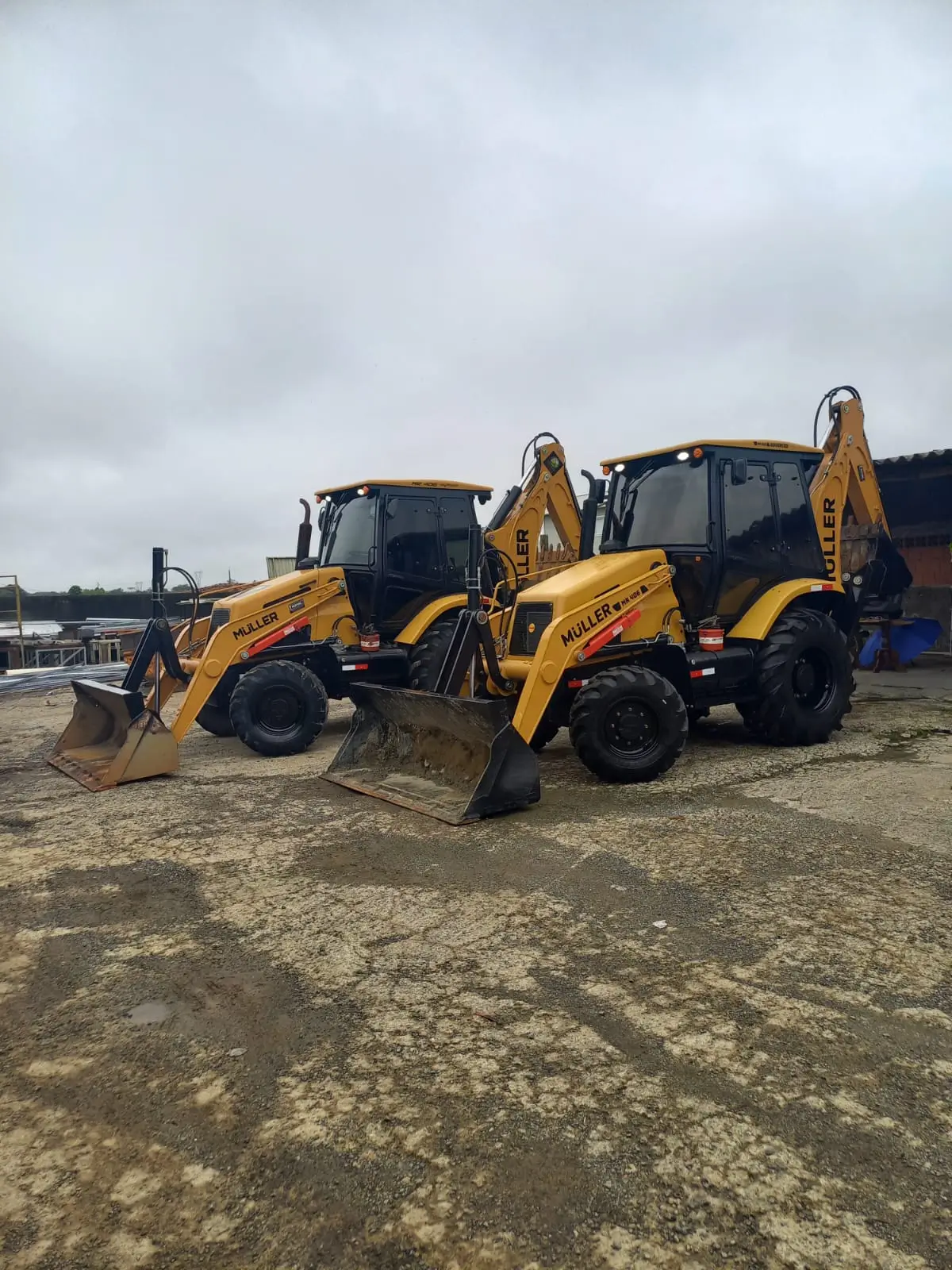 Serviço de terraplanagem