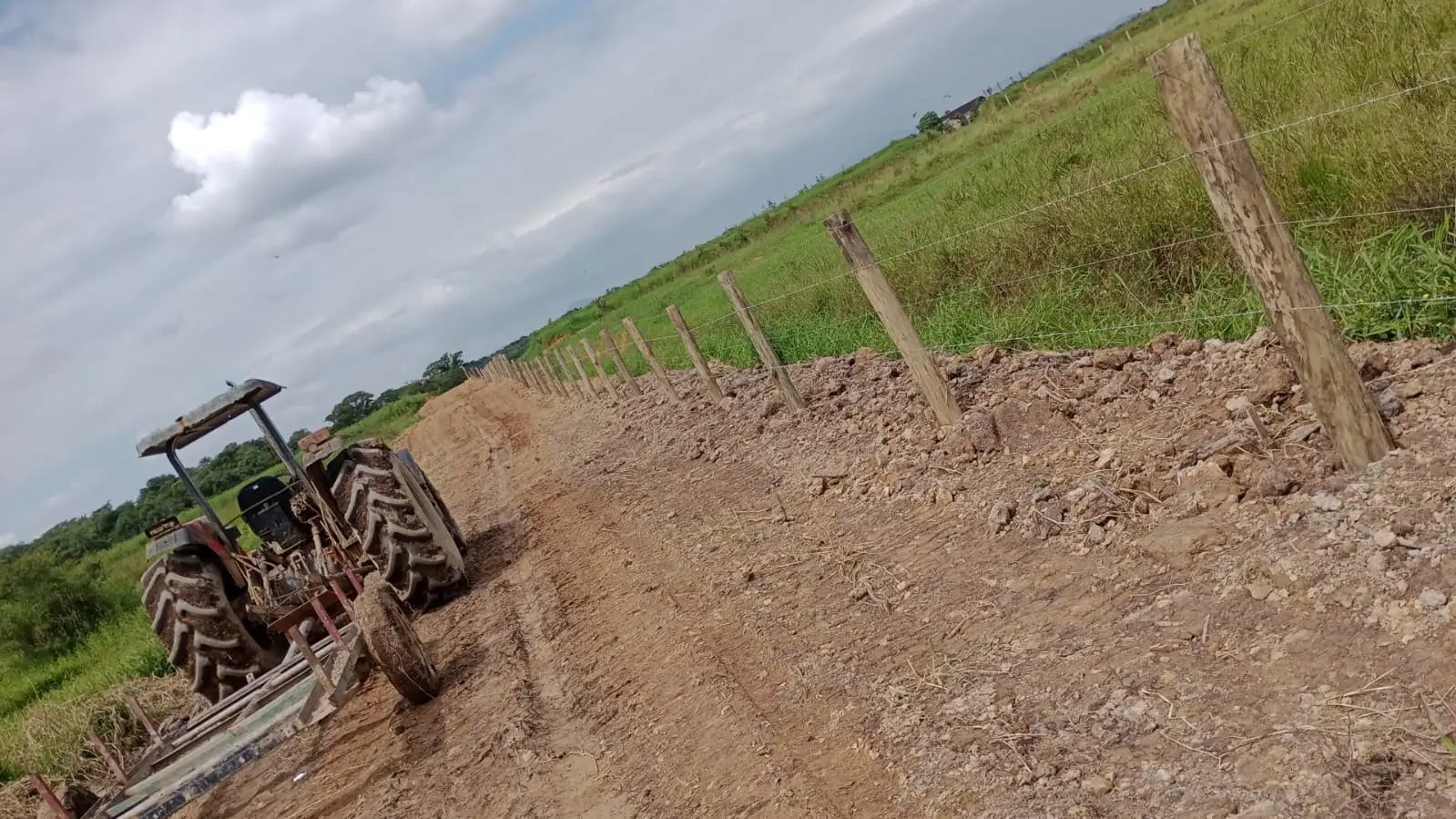 Serviço de terraplanagem