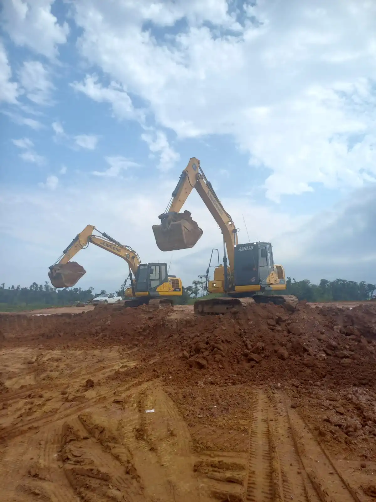 Serviço de terraplanagem